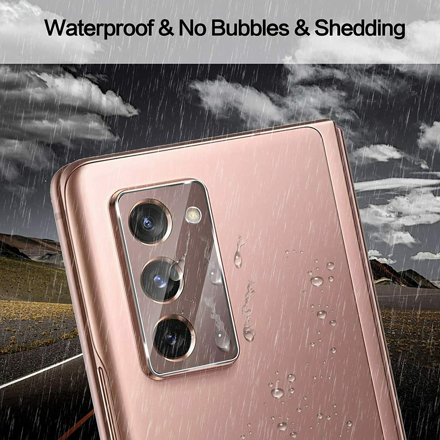 For Galaxy Z Fold 2 5G / Z Flip 5G/ Z Flip Back Camera Lens Tempered Glass Screen Protector