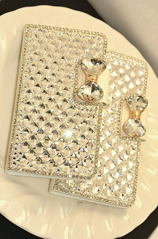 Samsung Note10 Plus 5G Bling Crystal Diamond Leather Flip Stand wallet Case