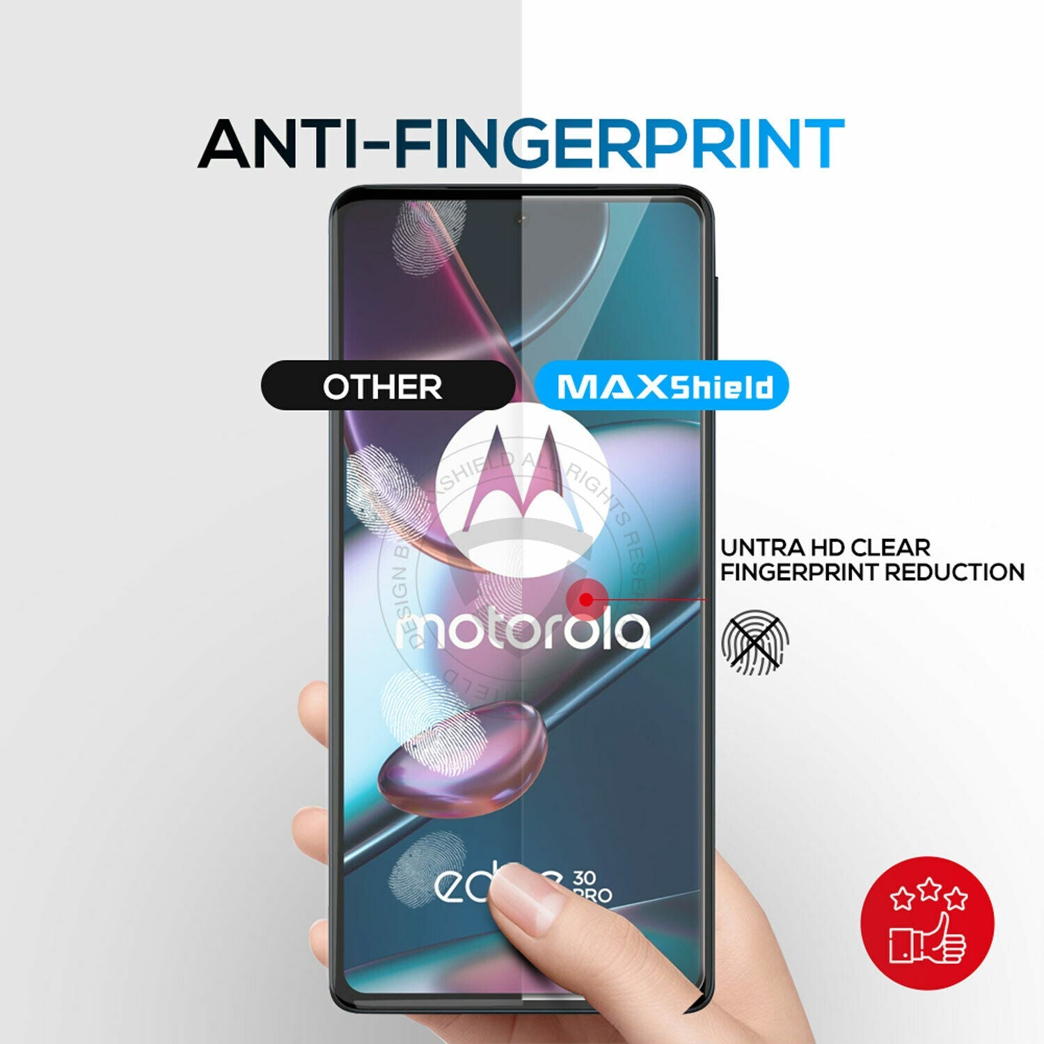 2X For Motorola Edge 30 Pro G22 E32 Full Cover Tempered Glass Screen Protector