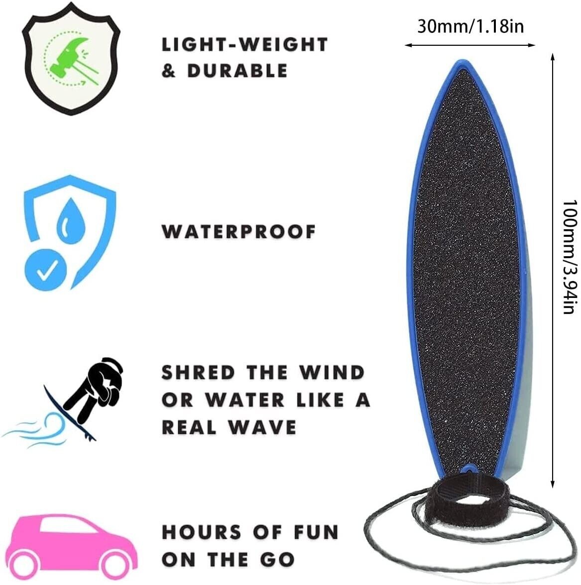 Finger Surfboard Rad Looking Fingerboard Surf The Wind Mini Board for Kids Toy