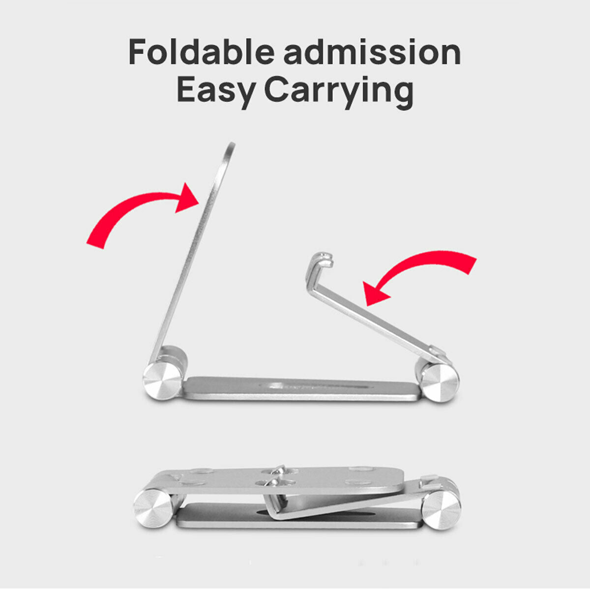 Adjustable Phone Tablet Desktop Stand Desk Holder Mount Cradle For iPhone iPad