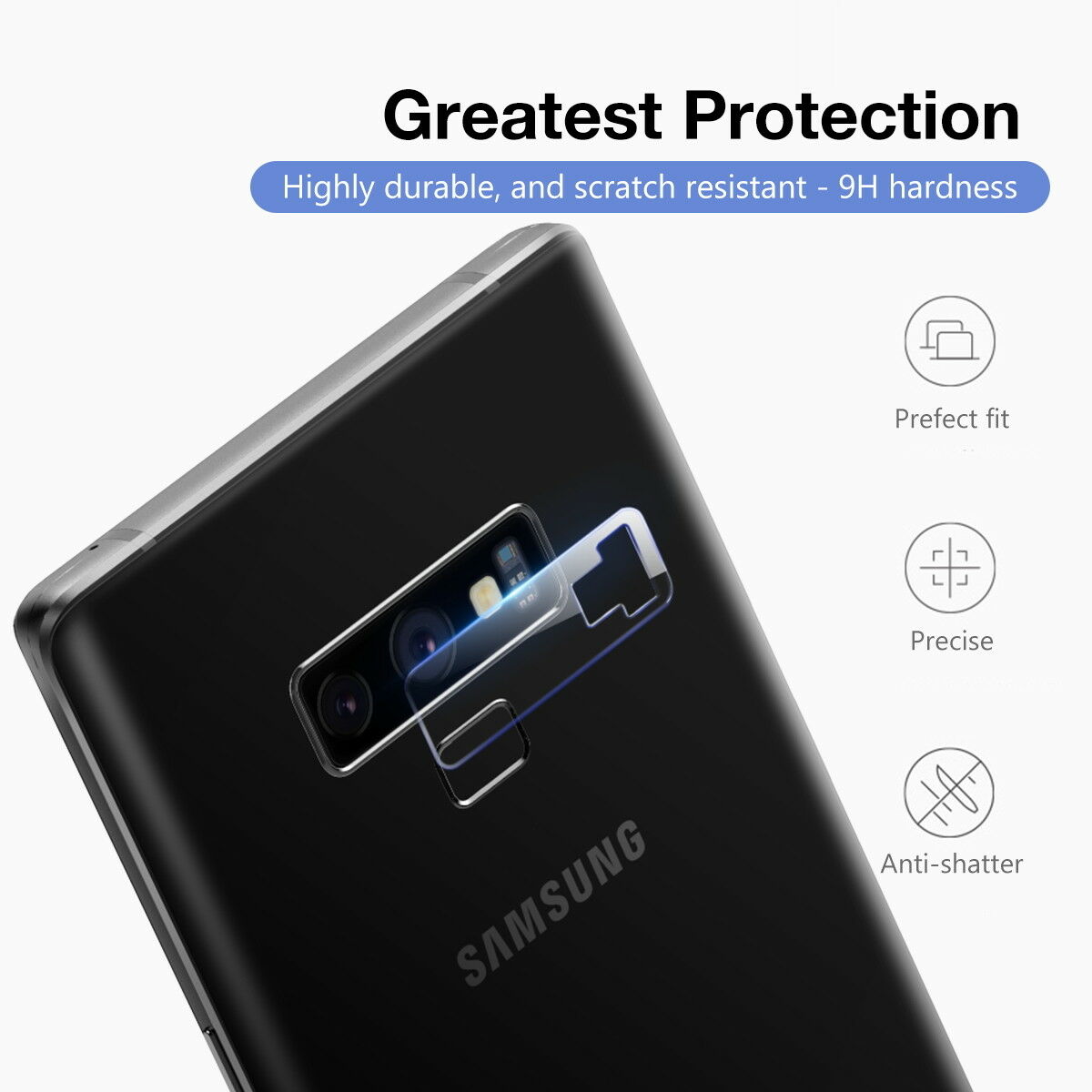 Samsung Galaxy S10 5G Back Camera Lens Tempered Glass Protector