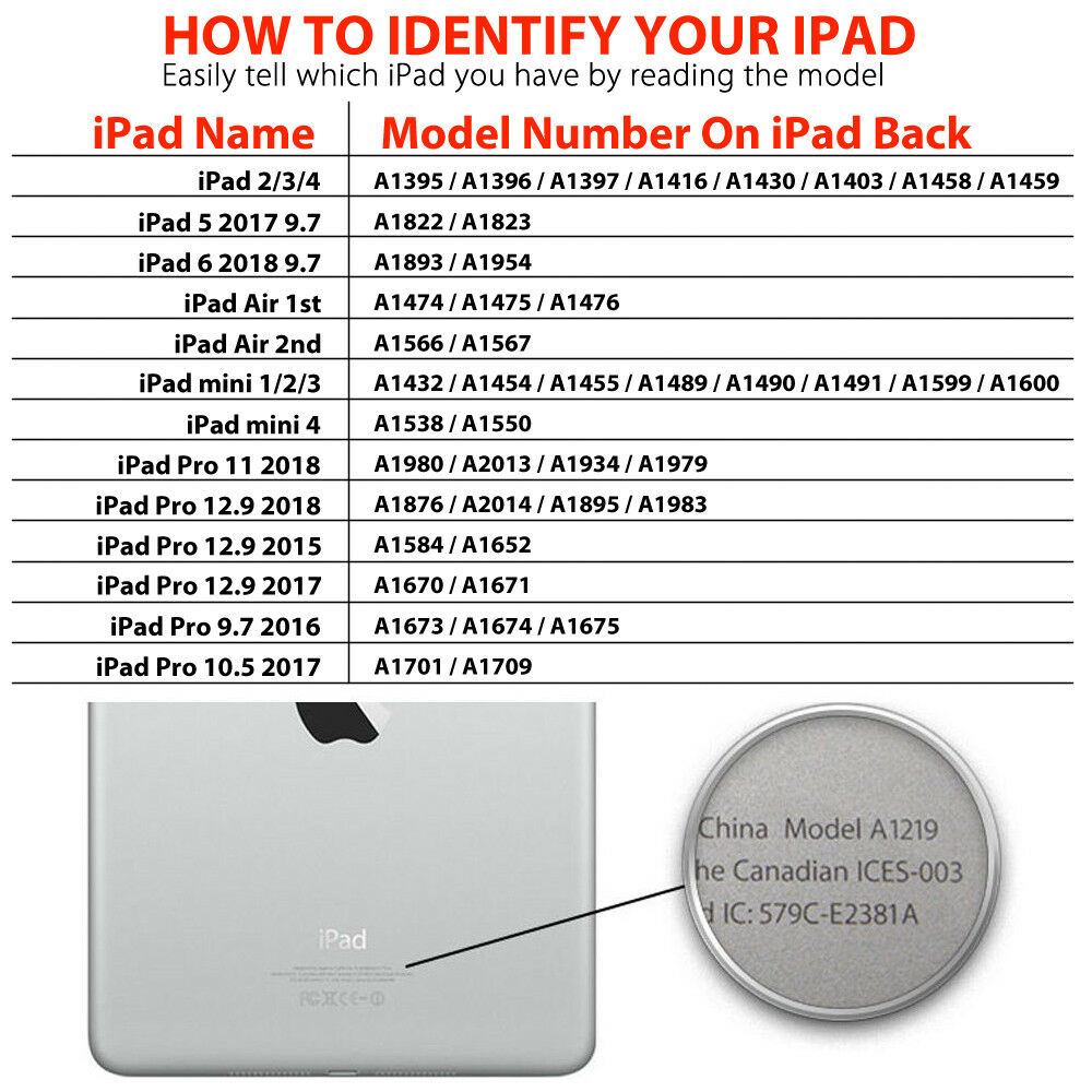 Kids Heavy Duty Shock Proof Case Cover for iPad 6 2018