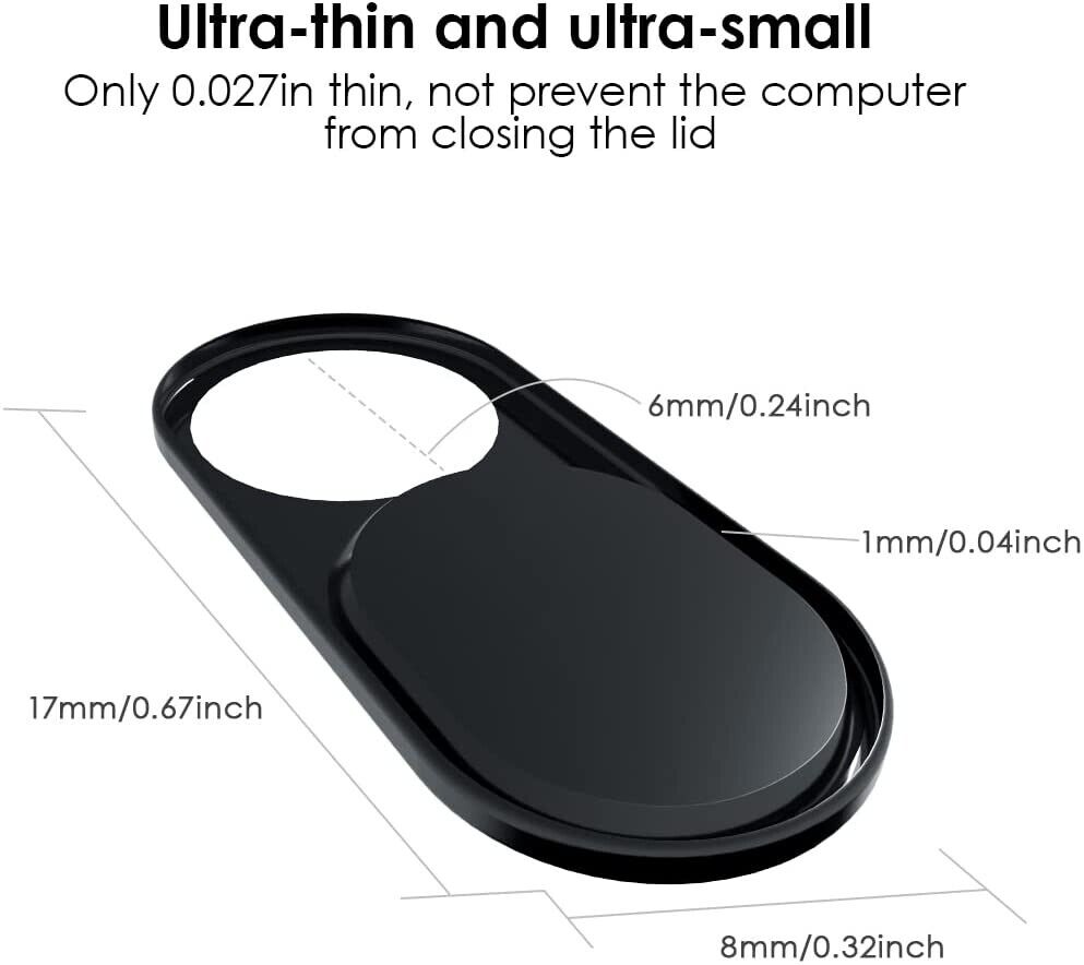 Metal Ultra-Thin Webcam Cover Laptop iPad Web Camera Cover Slide Protection