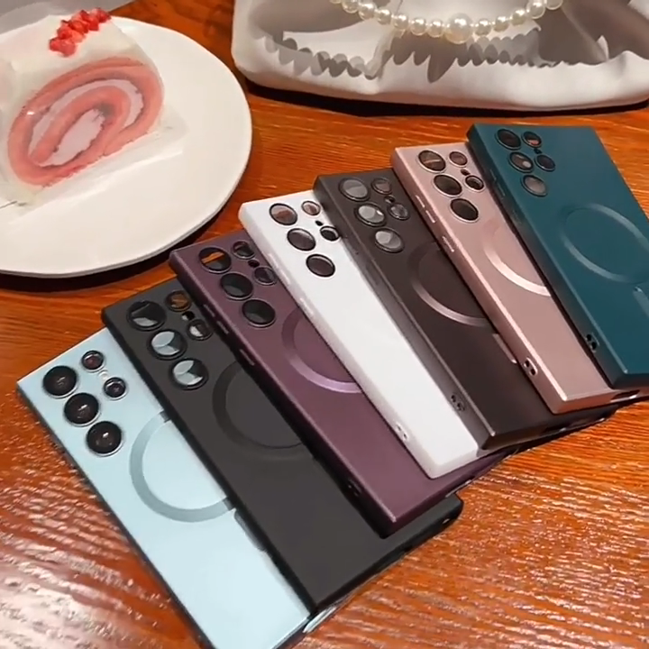 For Samsung Galaxy S24 Plus Ultra 5G Shockproof Mag Safe Case Cover