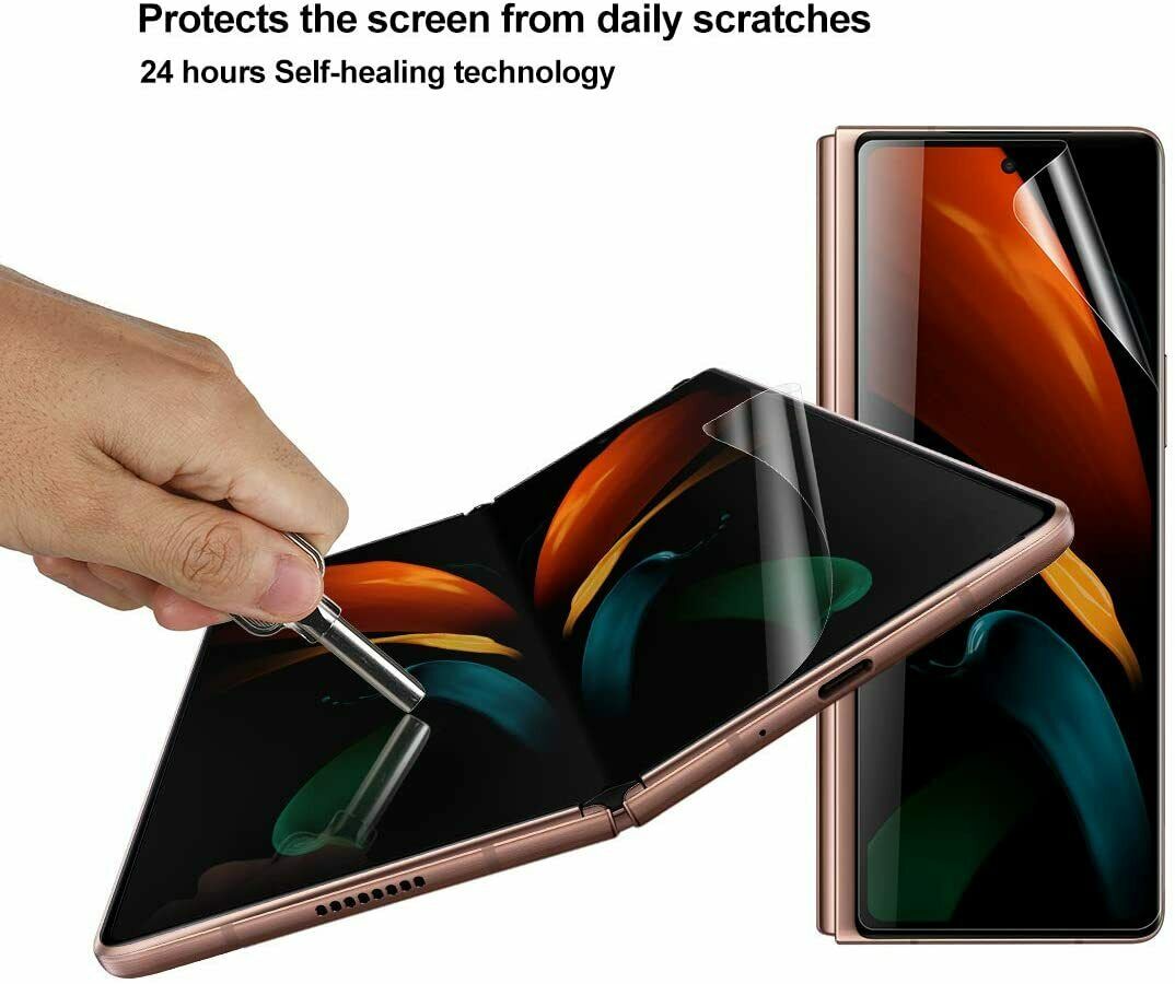 For Samsung Galaxy Z Fold2 5G Screen Protector MAXSHIELD Flexible Full Coverage