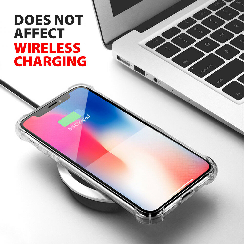 iPhone XR Ultra Clear Shockproof Bumper Back Case Cover