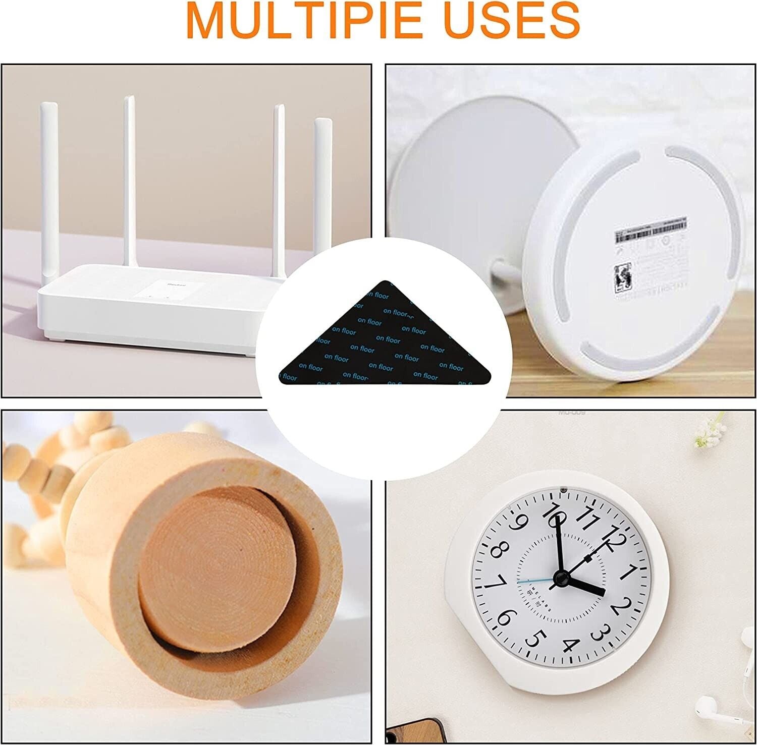 Rug Grippers Reusable Anti Skid Non Slip Washable Grip Floor Carpet NEW