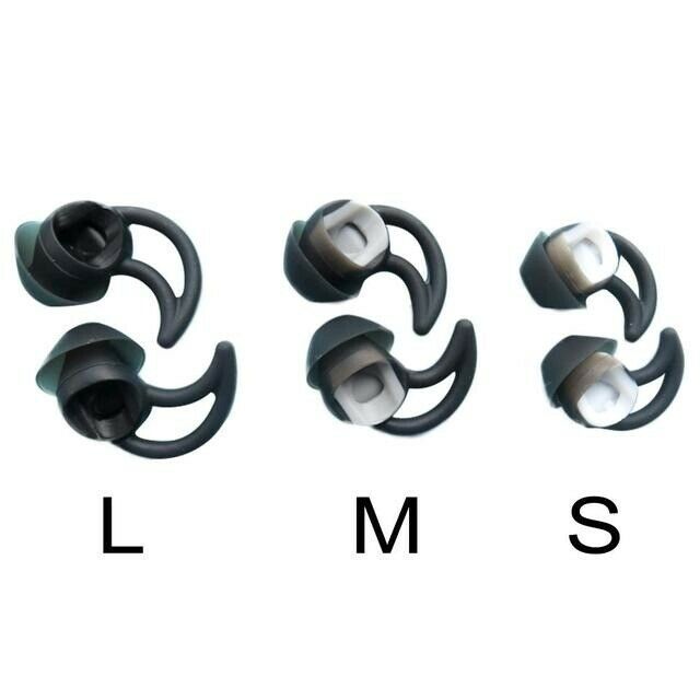 3 Pairs For Bose Earbuds QC20 30 SoundSport Case Earpod Cover Ear Hook Ear Tips