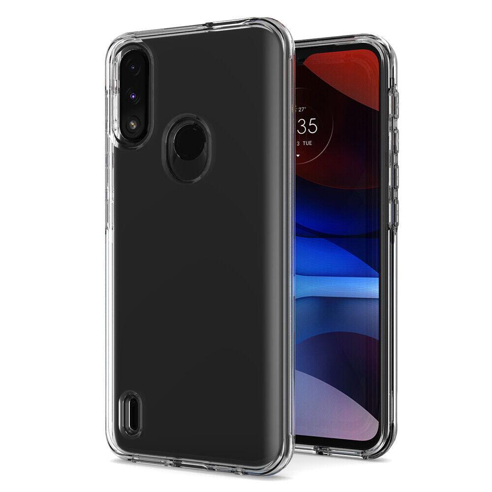 Shockproof Clear Case For Motorola Moto G62 Cover