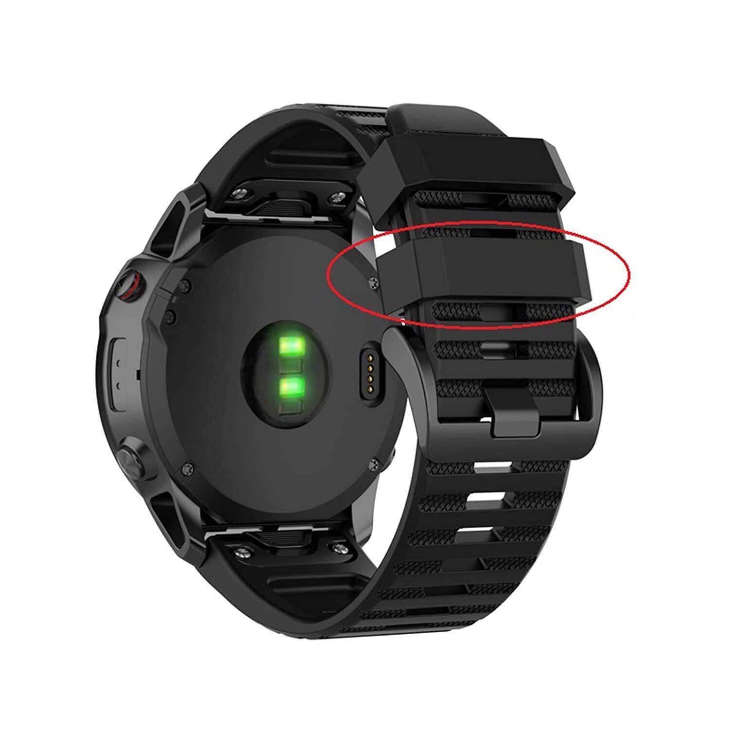 3x Watch Band Strap Loop Bracelet Lock Fastener Ring