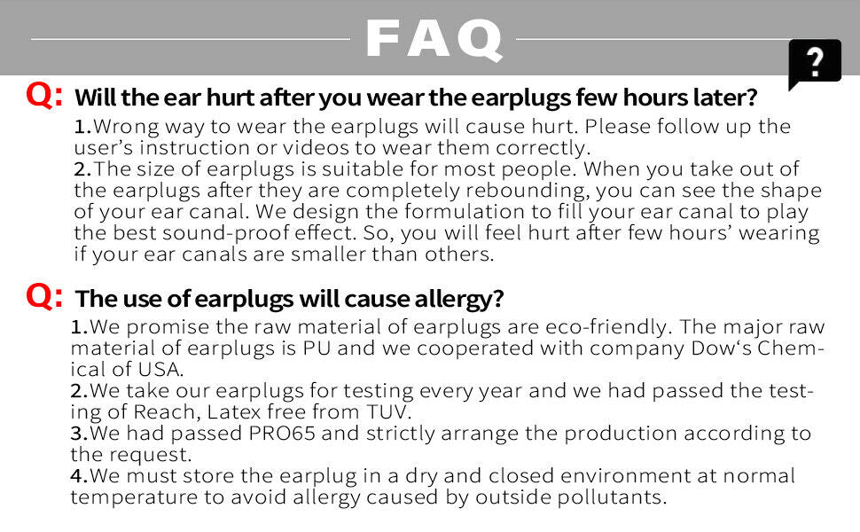 Reusable Earplugs Noise Cancelling Silicone Sleeping Snoring Ear Plugs Study