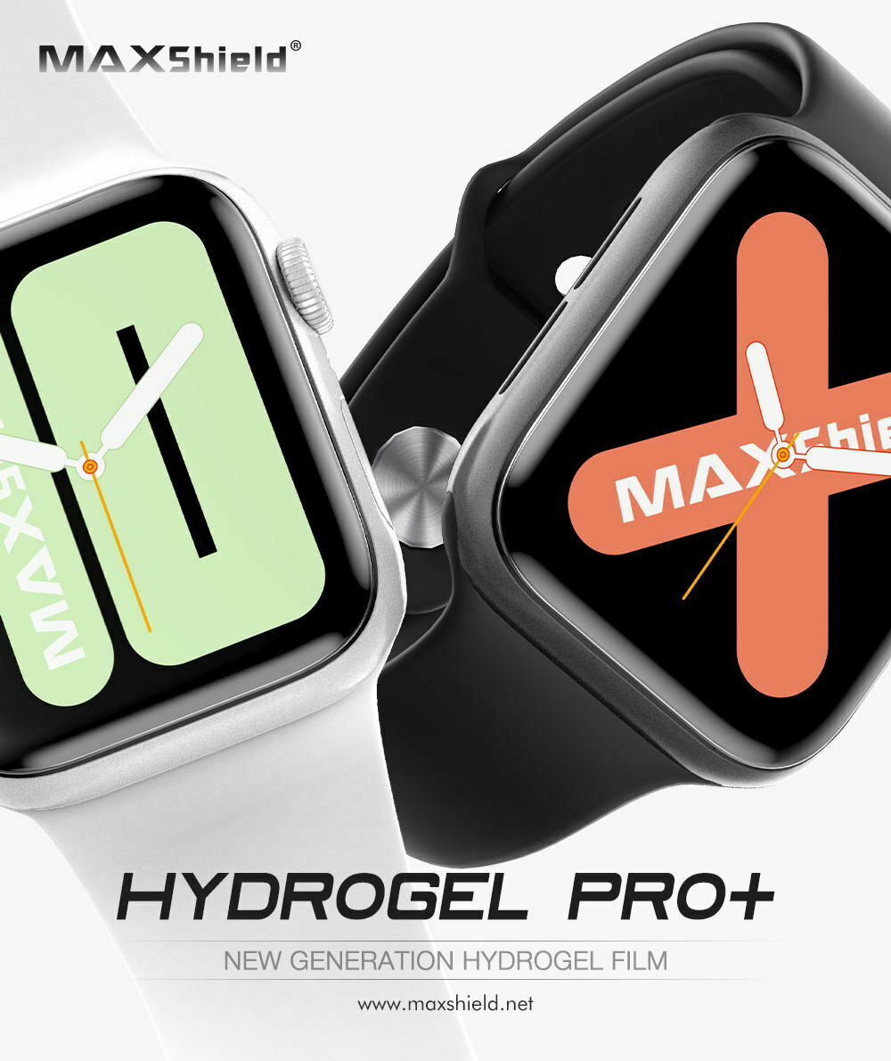 4X For Apple Watch 8 Full Cover HYDROGEL Screen Protector Flim