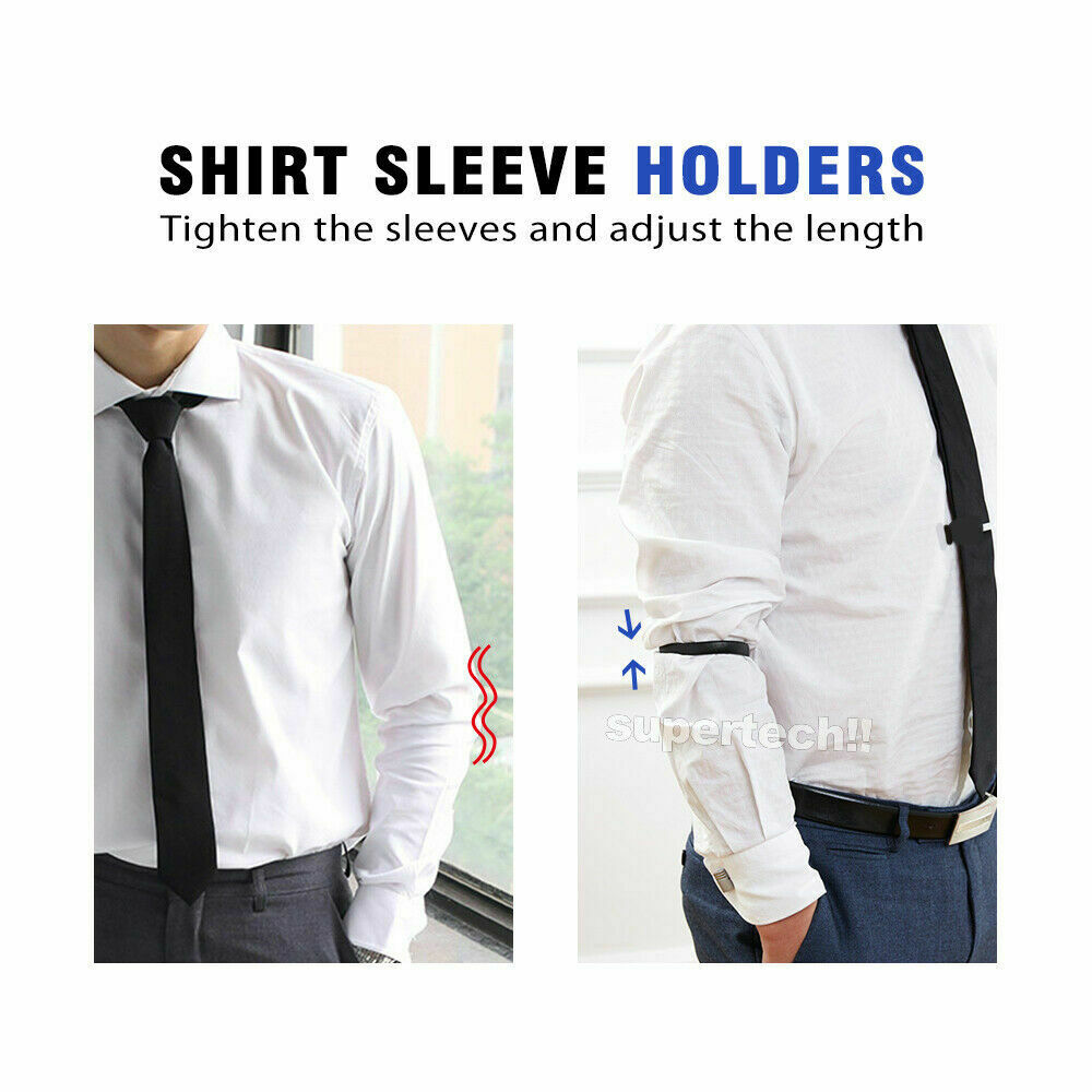 Elastic Arm Band Anti-Slip Shirt Sleeve Garters for Men Women Fashion Style