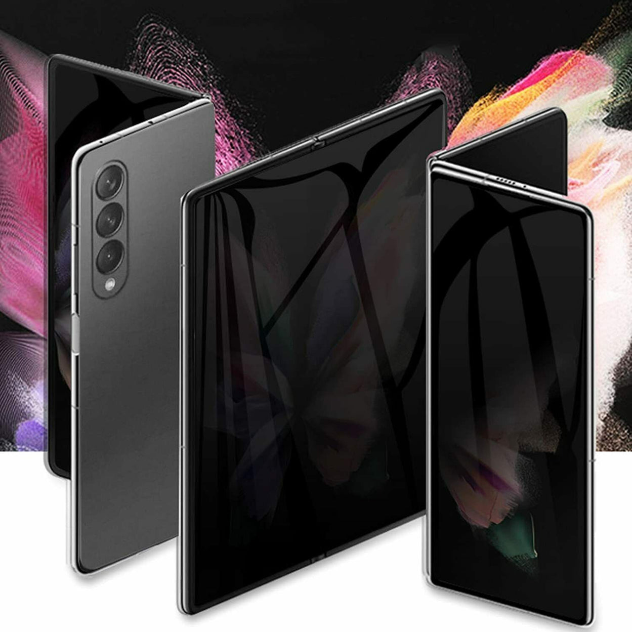 For Galaxy Z Fold 3 5G Full Cover Anti Spy Privacy Screen Protector