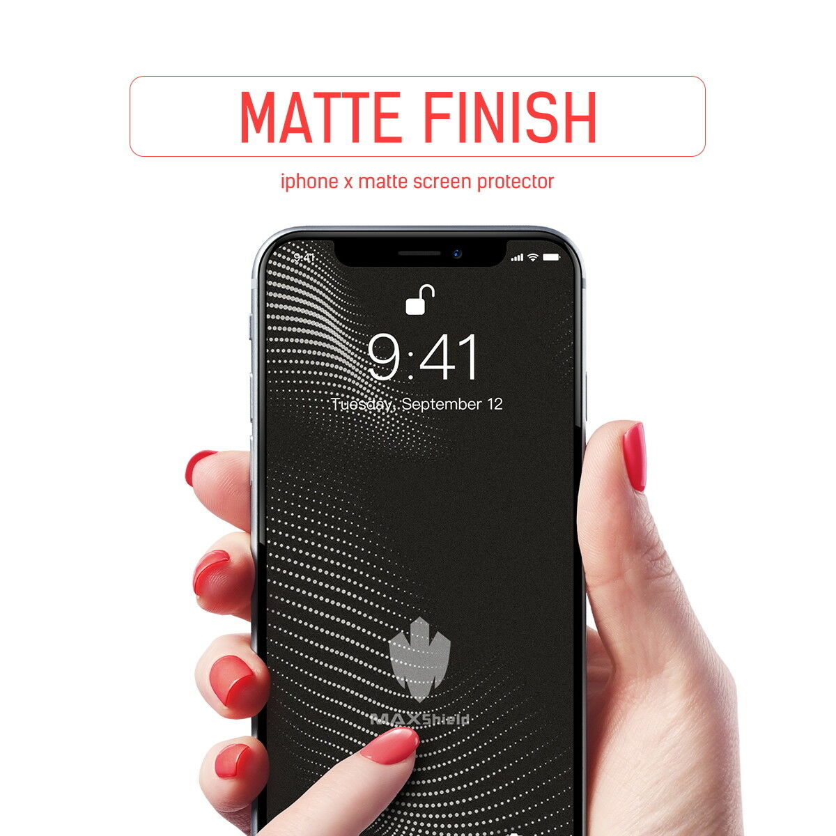 Anti-Glare Matte Tempered Glass Screen Protector For iPhone SE 2022