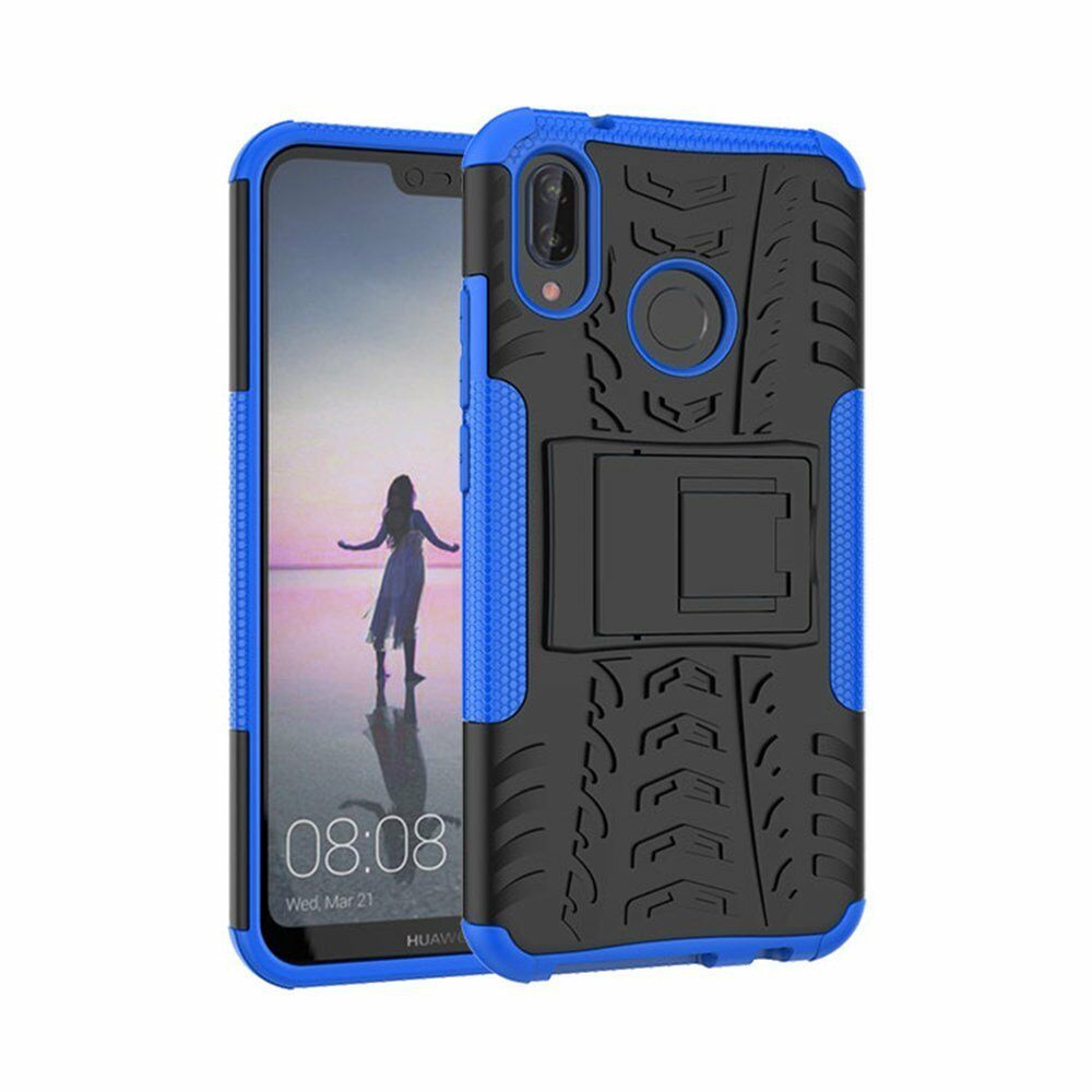 For Huawei Nova 3i Heavy Duty Tough Shockproof Strong Case Cover-Purple