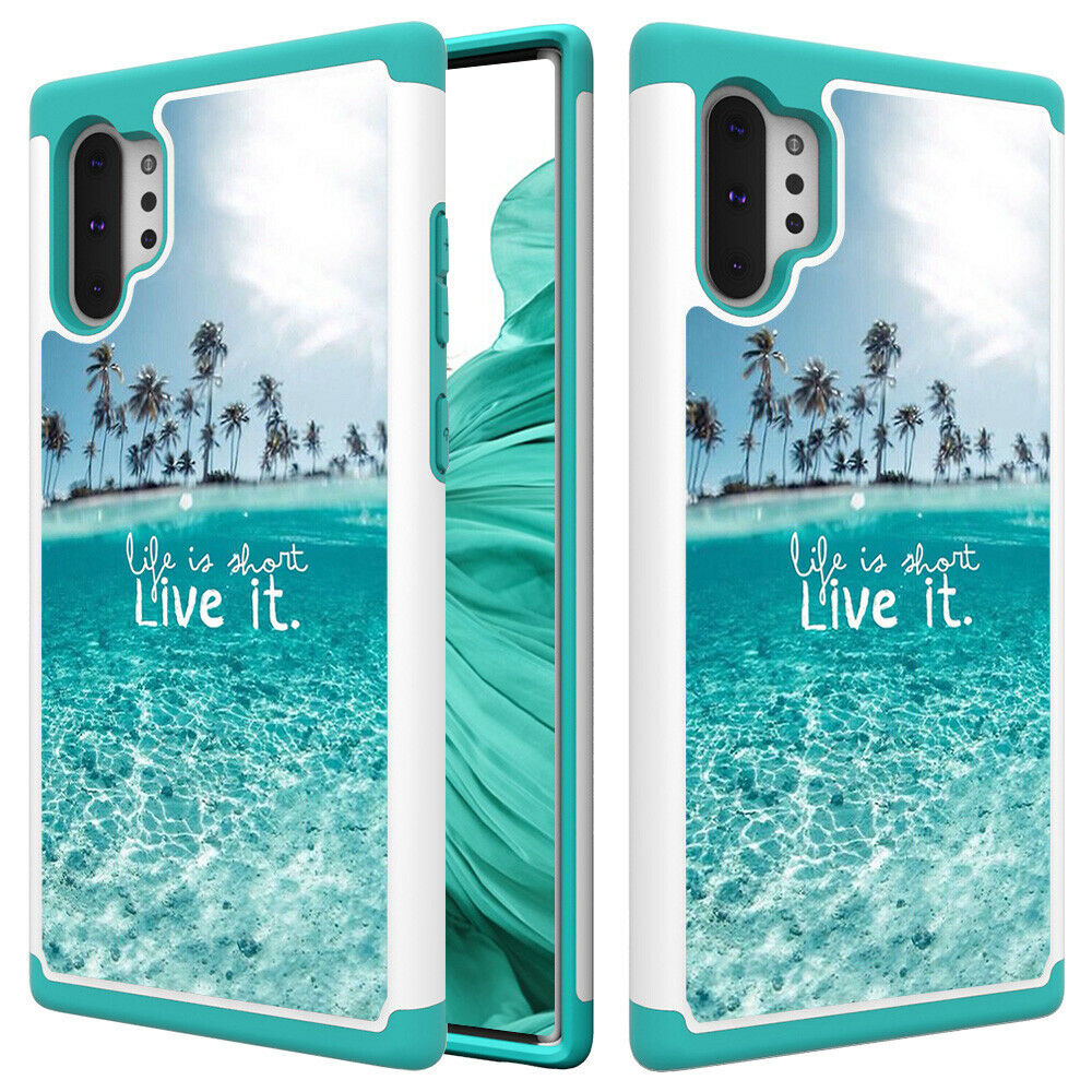 Samsung Galaxy Note 10 Plus Case Shockproof Hybrid Rubber Bumper Cover