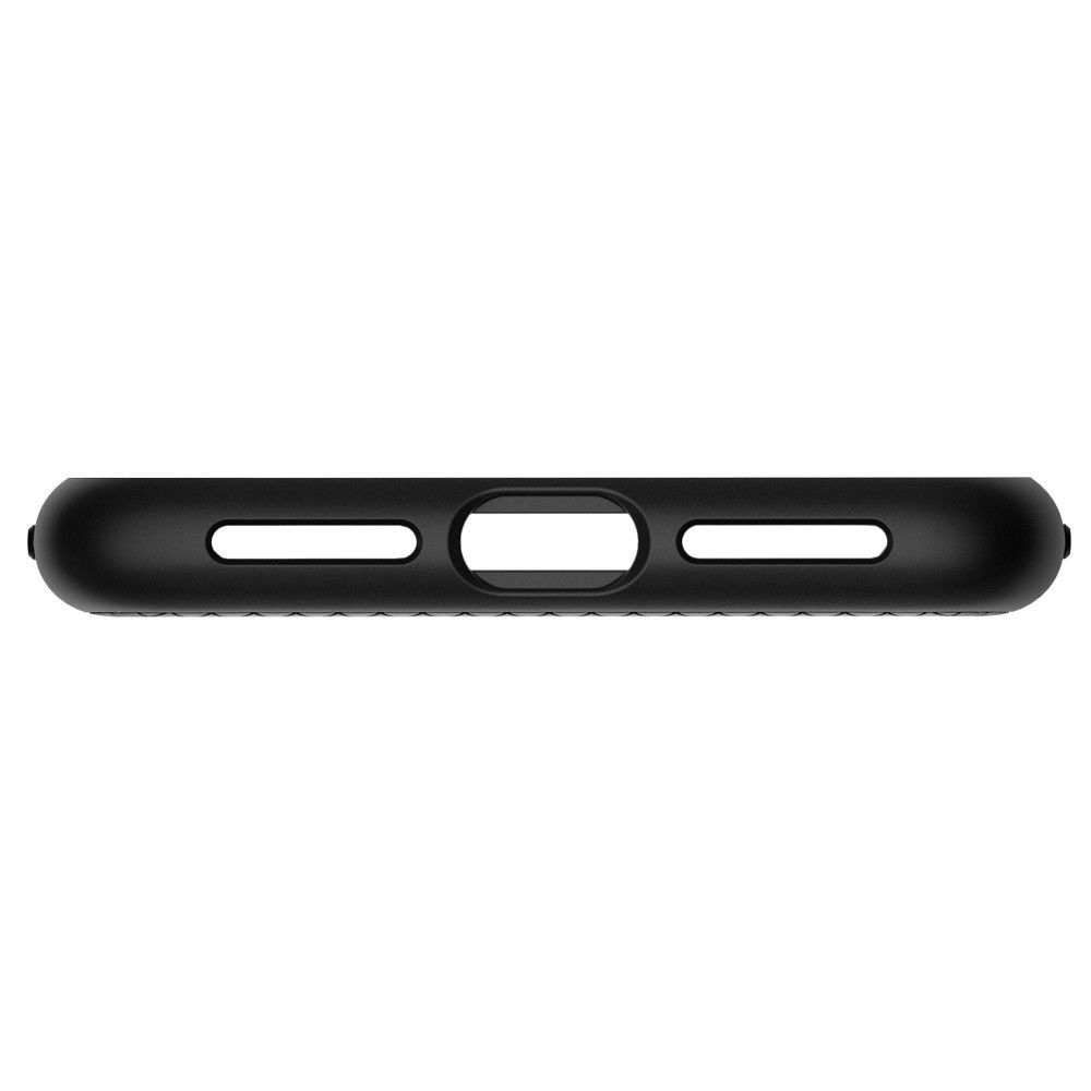iPhone XR Case Genuine SPIGEN Soft Liquid Air Armor Slim Cover Apple-Black