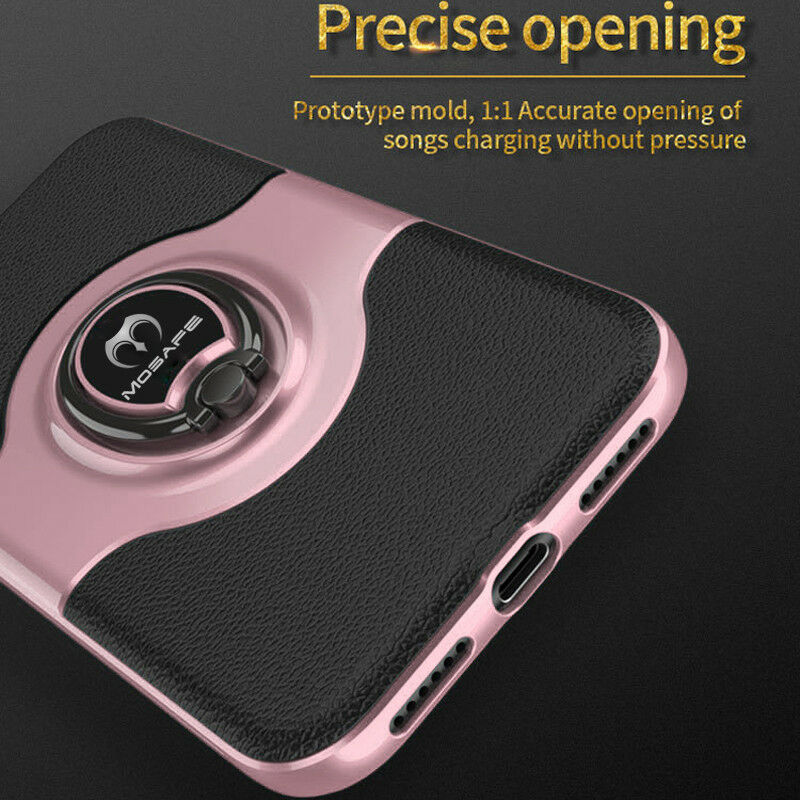 iPhone XR Ring Magnetic Shockproof Hybrid TPU Bumper Case