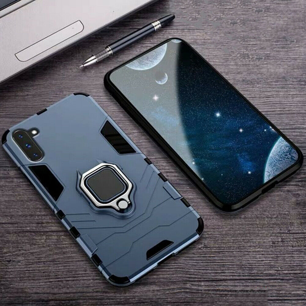 For Samsung Note 10 Plus 5G Case Hybrid Magnetic Armor Ring Holder Heavy Duty Cover