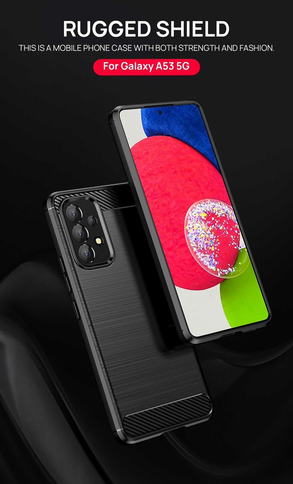 Fr Samsung Galaxy A13 A23 A33 A73 5G Case Shockproof Heavy Duty Rugged Cover