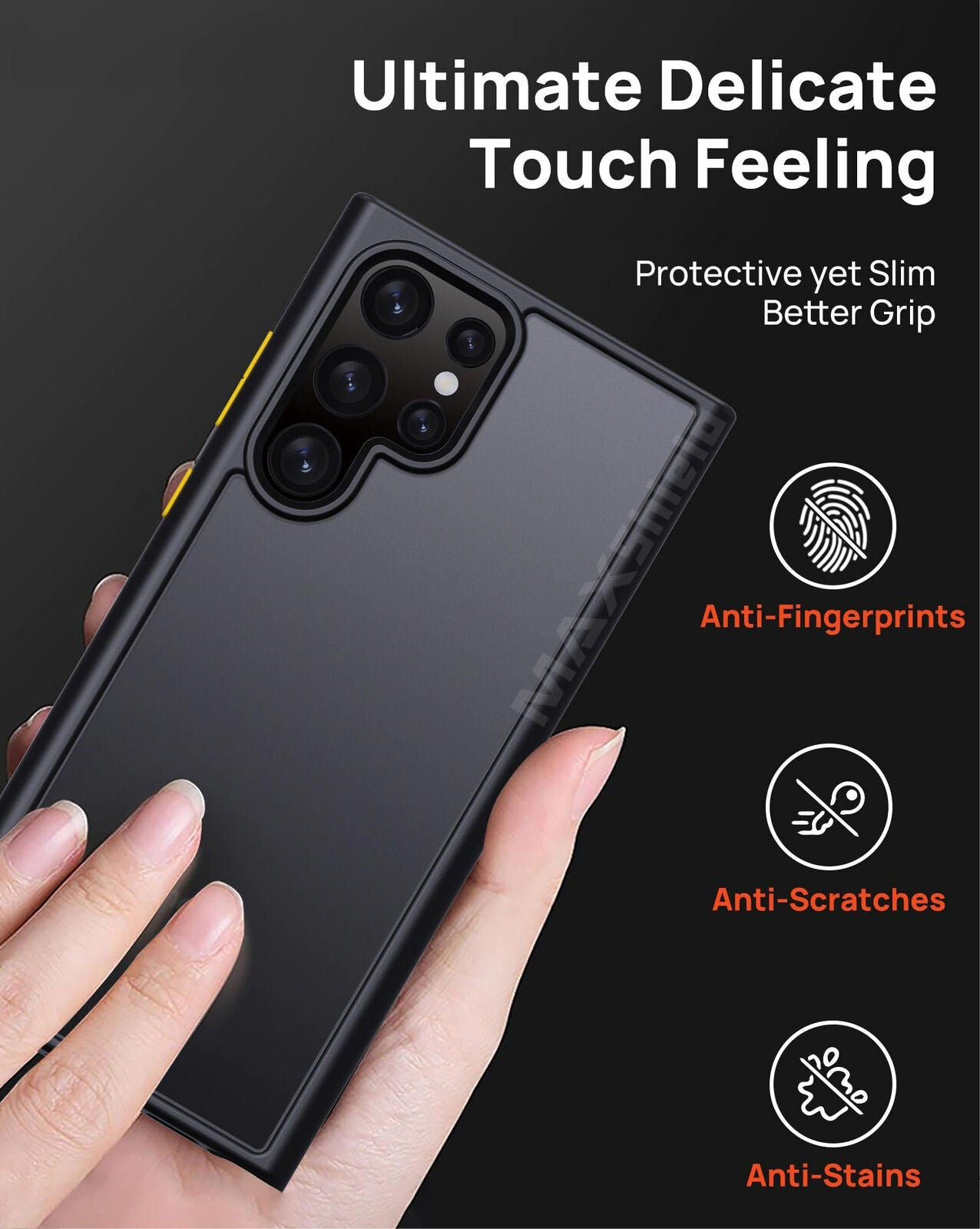 For Samsung Galaxy S22 Plus Ultra 5G 2022 Case Hard Back Shockproof Slim Cover
