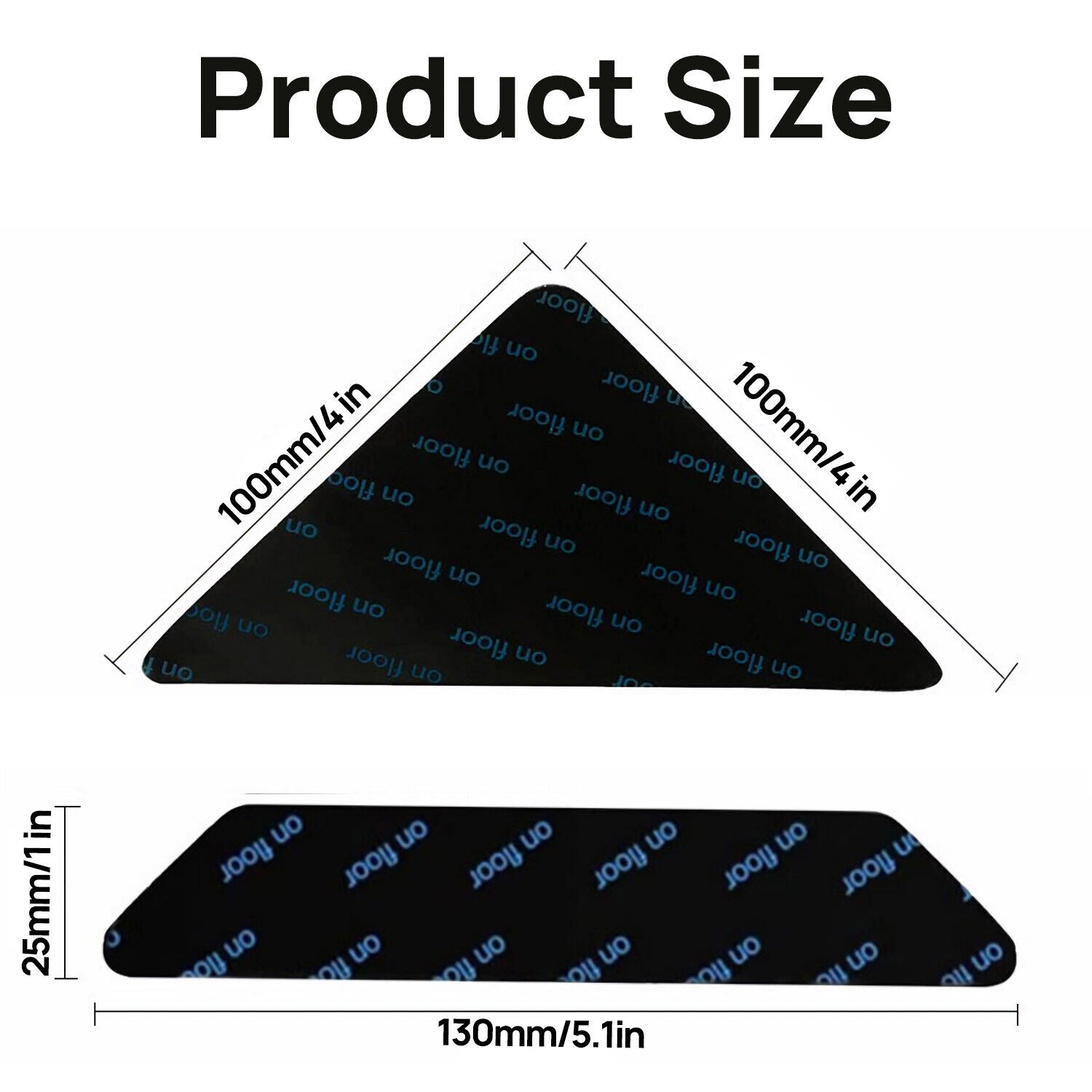 Rug Grippers Reusable Anti Skid Non Slip Washable Grip Floor Carpet NEW