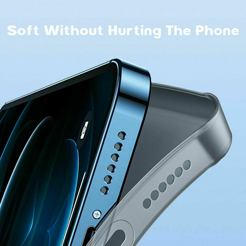 For iPhone 14 Series Case Thin Matte Ultra Slim Shockproof Clear Cover