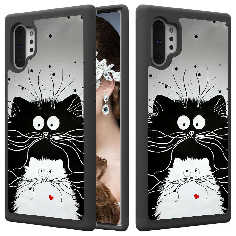 Samsung Galaxy Note 10 Plus 5G Case Shockproof Hybrid Rubber Bumper Cover