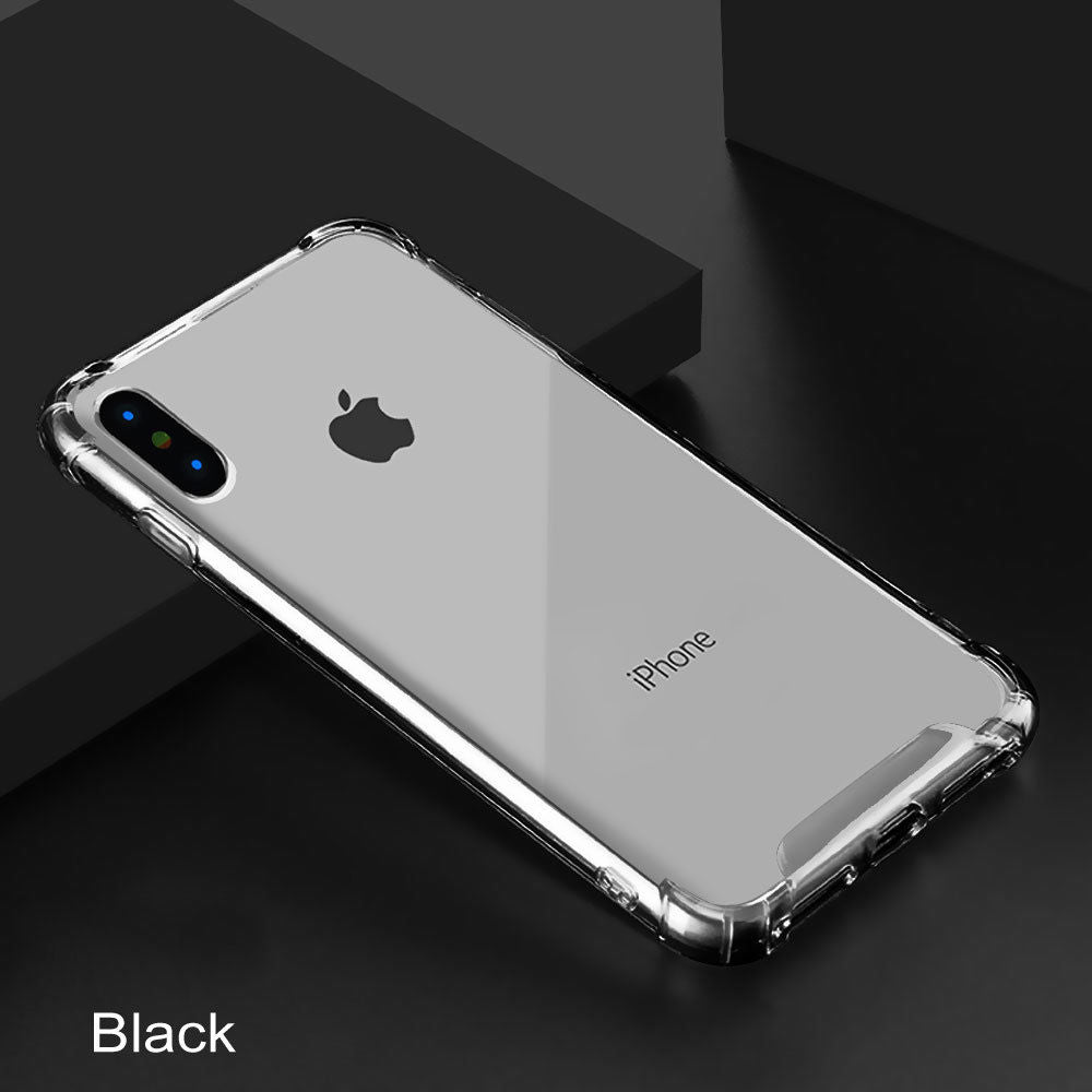 iPhone XR Ultra Clear Shockproof Bumper Back Case Cover