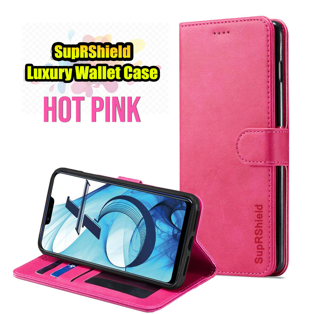 Leather Wallet Case Cover For Oppo AX5S