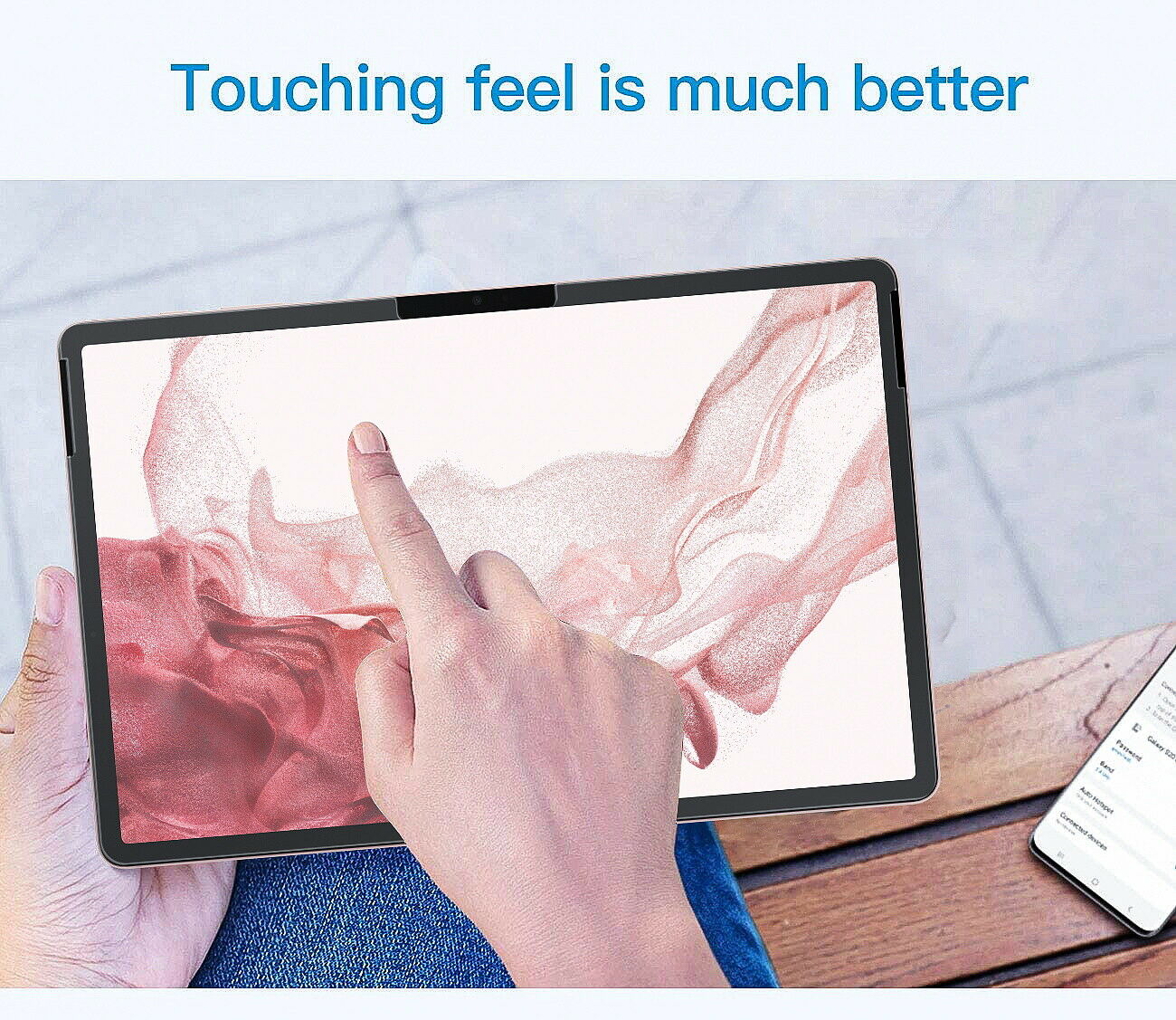 2X For Galaxy Tab S8 Plus Ultra Full Cover Screen Protector Clear Matte Film