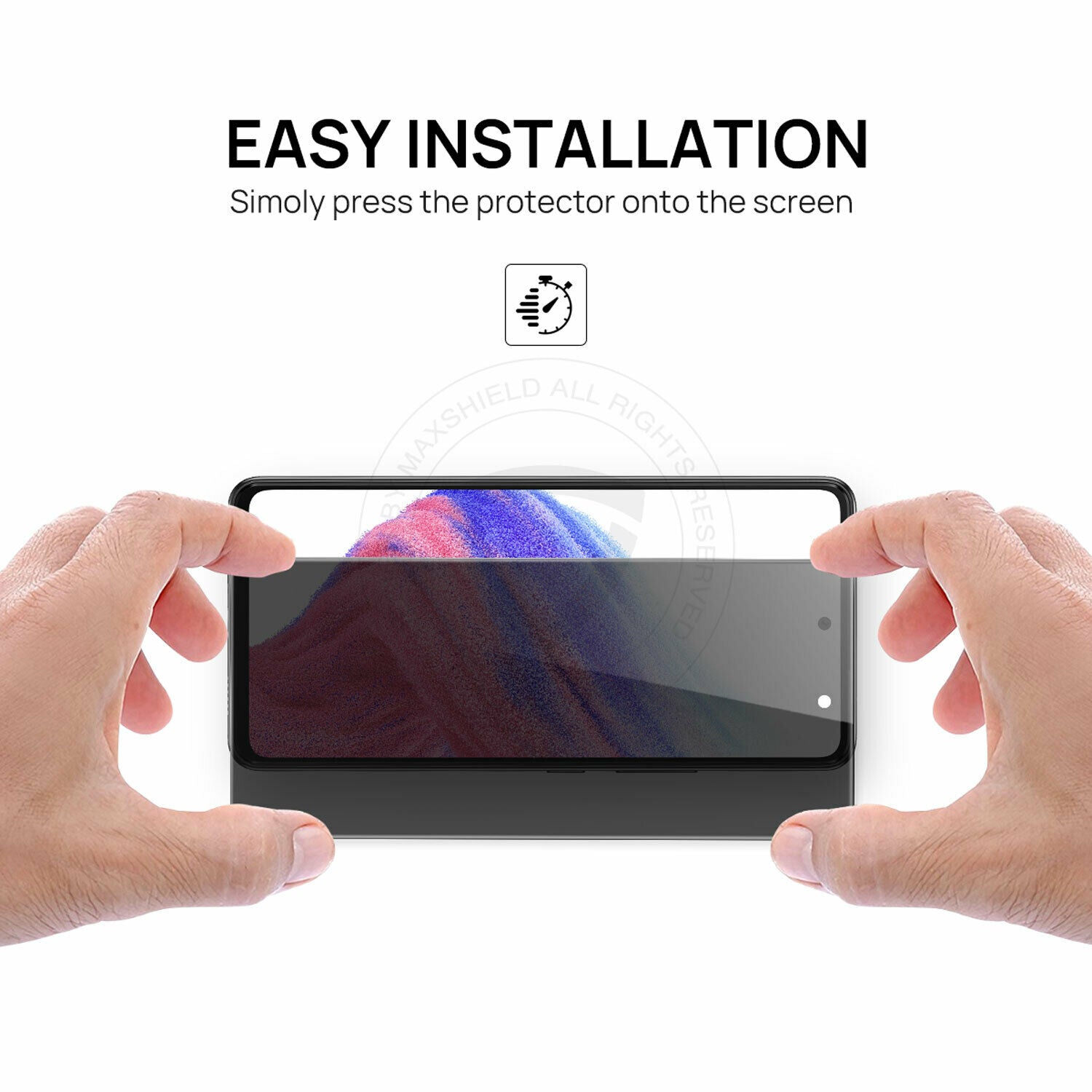 For Samsung Galaxy A53 5G Privacy Anti-Spy Tempered Glass Screen Protector