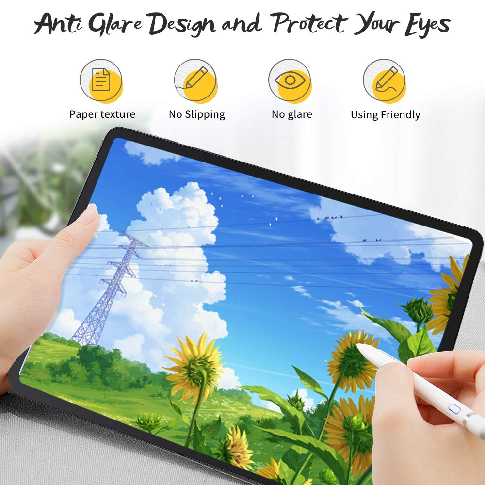 For Galaxy Tab S7 FE Paper Like Screen Protector Draw Matte Film