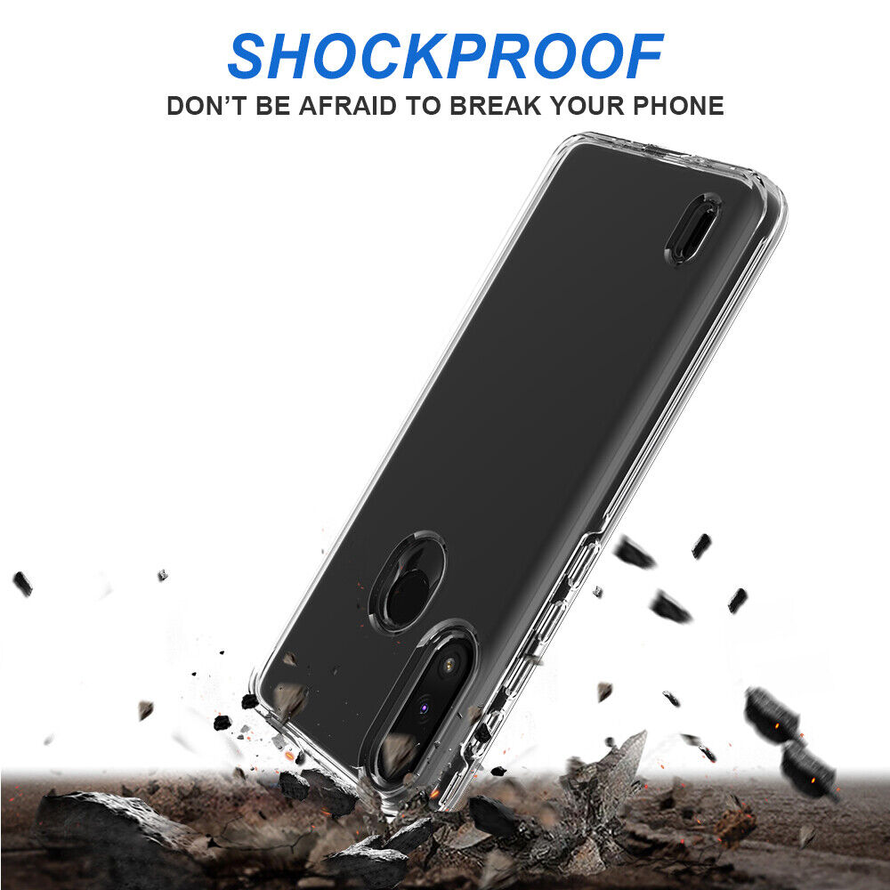 Shockproof Clear Case For Motorola Moto G62 Cover