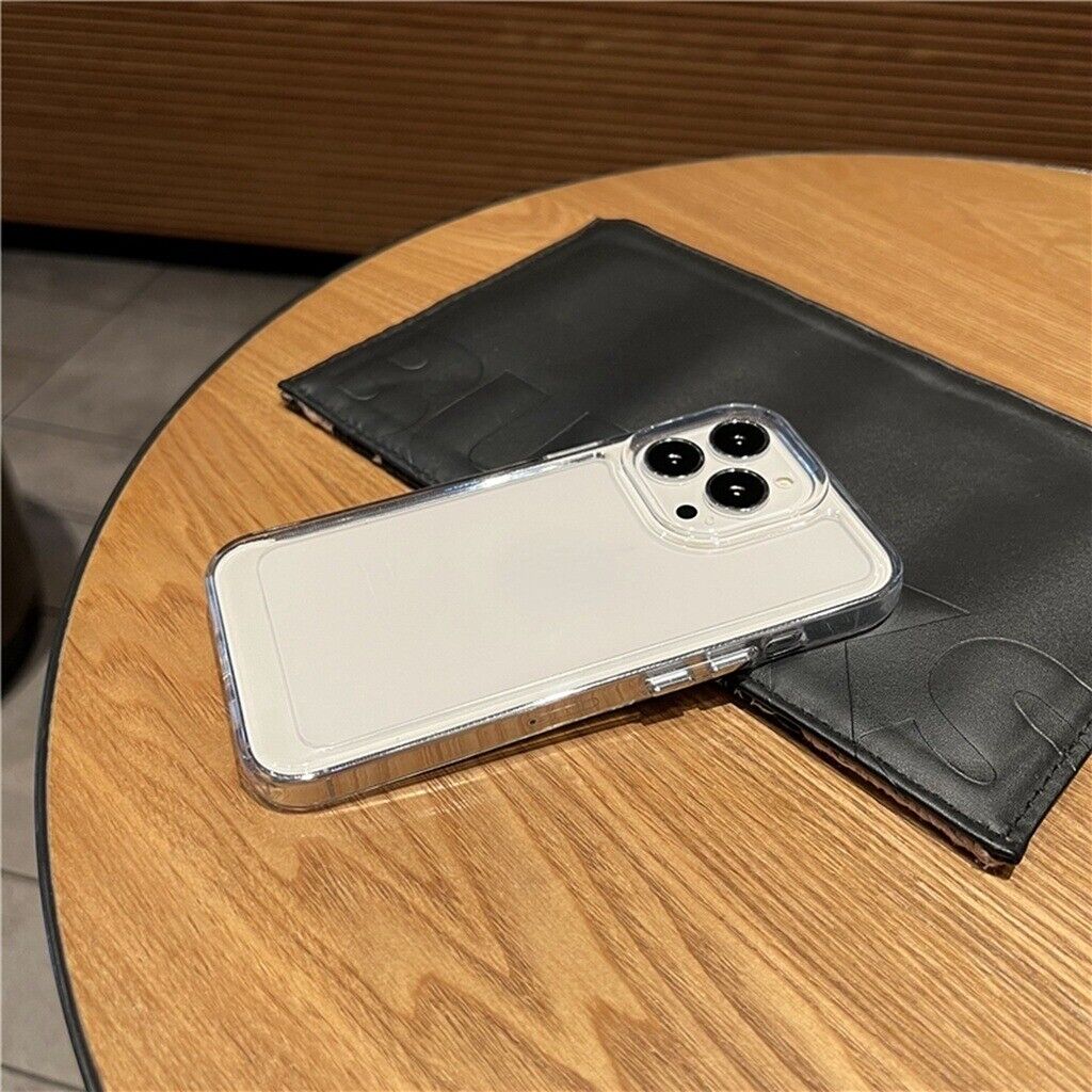 Clear Case Shockproof Bumper Back Cover For iPhone 13 Pro Max 12 11 Lens Cover