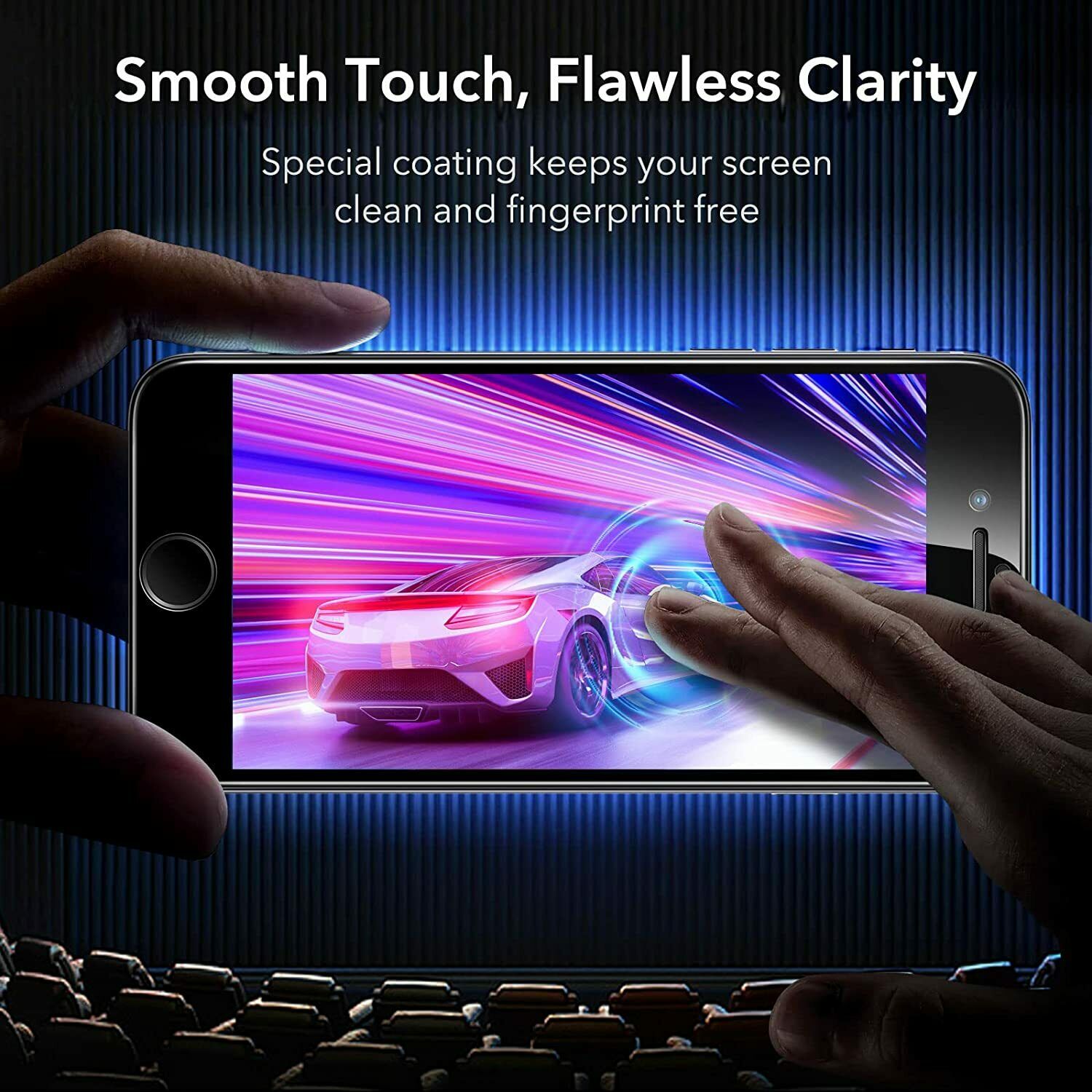 For Apple iPhone SE 2022 3rd Full Cover Tempered Glass Screen Protector Film