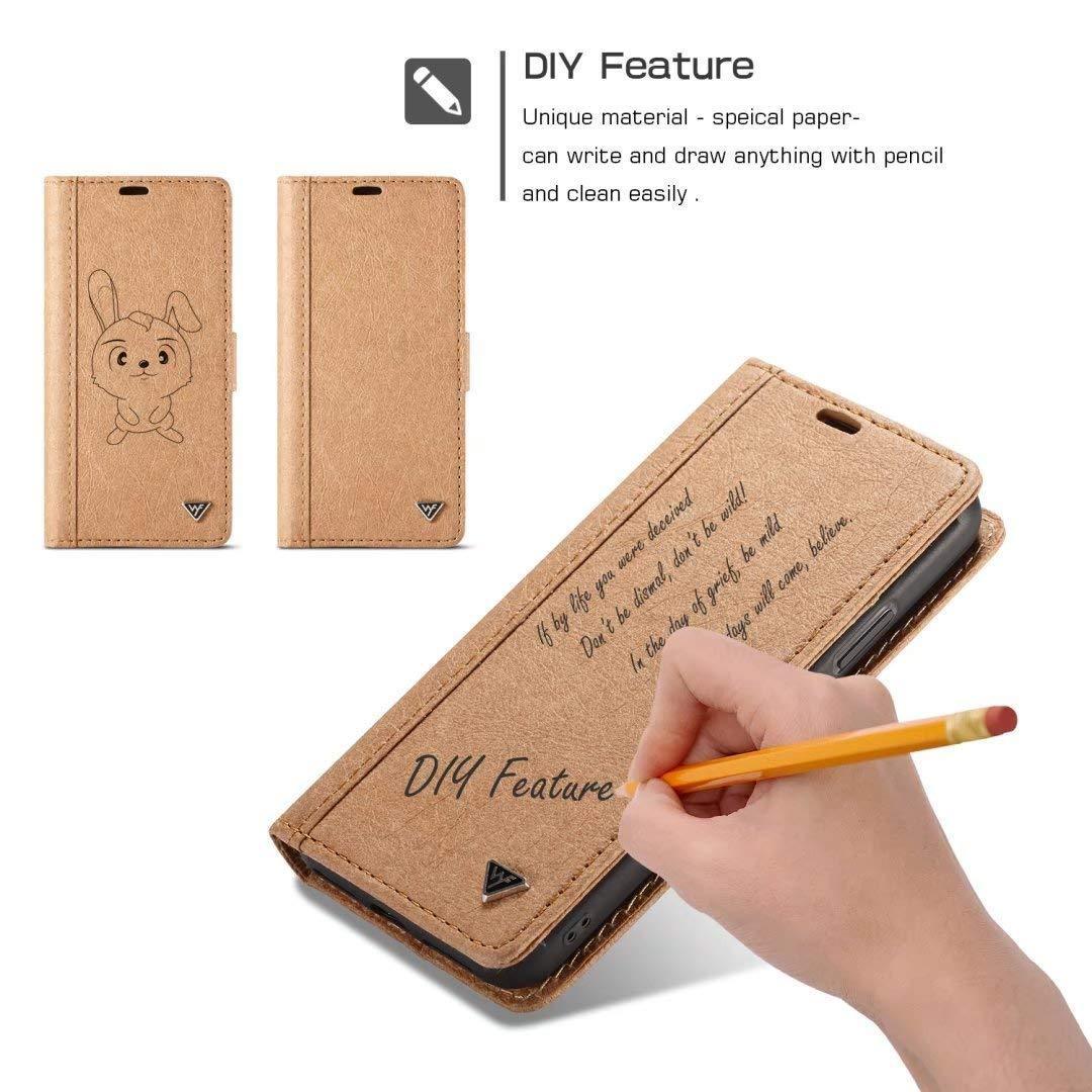 iPhone XR Luxury Magnetic Leather Removable Wallet Case