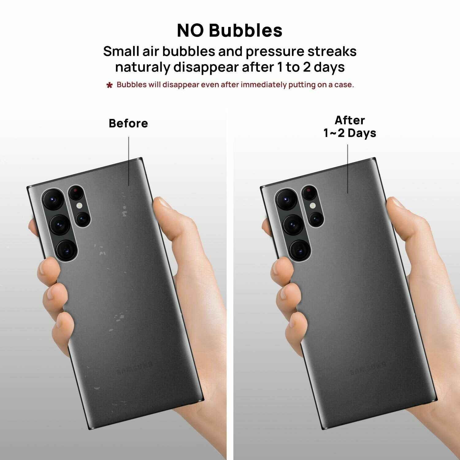 For Samsung Galaxy S22 Plus Ultra 5G Back Screen Protector Skin Clear Matte Film