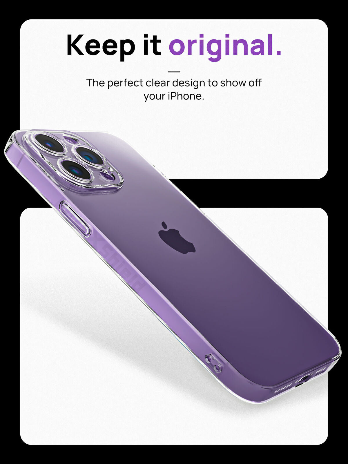 For Apple iPhone 14 Pro Max Plus Case Shockproof Clear Ultra Slim Soft TPU Cover+Screen Protector