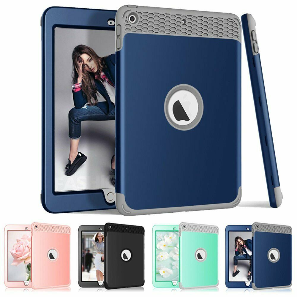 Heavy Duty Kids Shockproof Cover iPad Case For iPad 5th Generation 2017 9.7"
