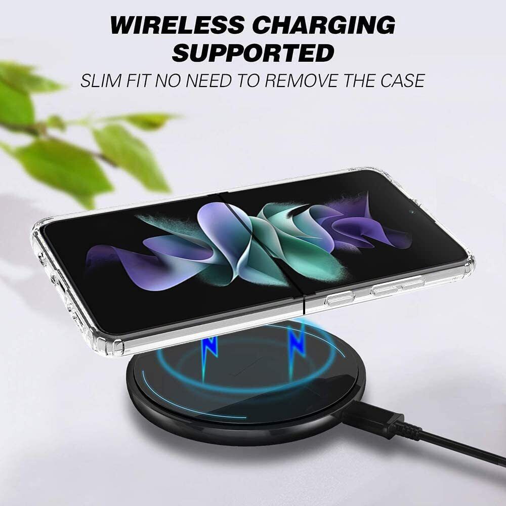 [Full SET] For Samsung Galaxy Z Flip 4 3 5G Case Shockproof Cover Screen Lens Protector