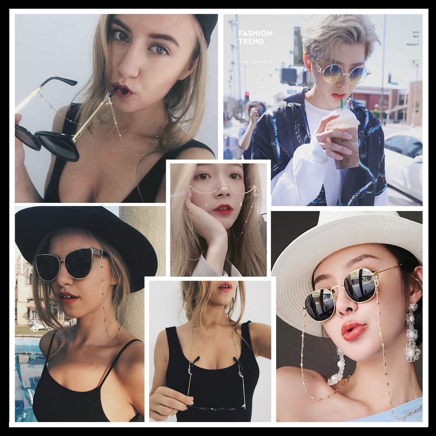 1PS Reading Eyeglass Glasses Chain Cord Lanyard Sunglasses Holder Sports Strap