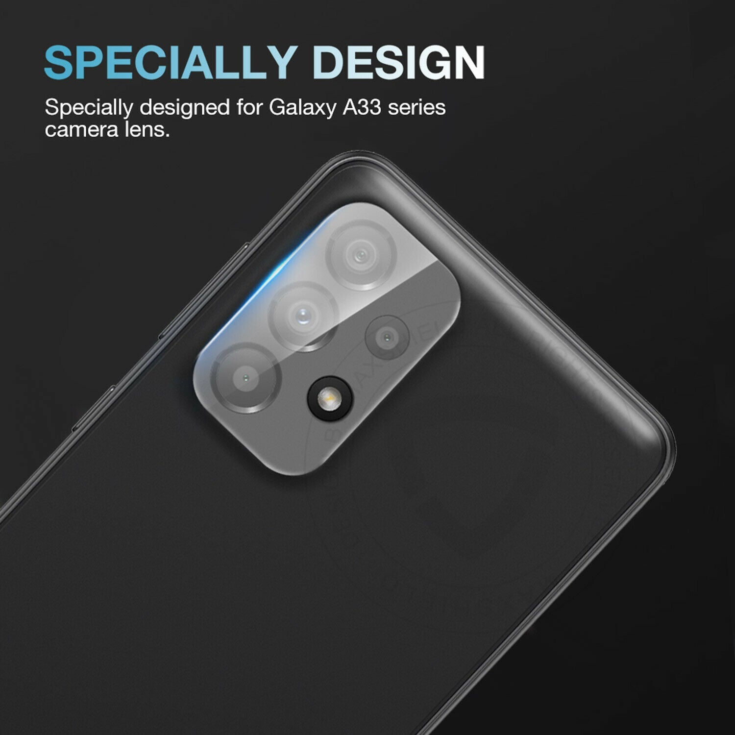 For Samsung Galaxy A13 A23 A33 A73 5G Tempered Glass Lens Camera Protector