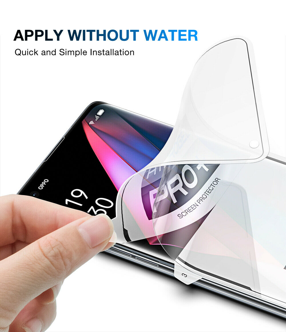 2x For OPPO FIND X5 X3 X2 Pro HYDROGEL FLEX Case Friendly Screen Protector Cover