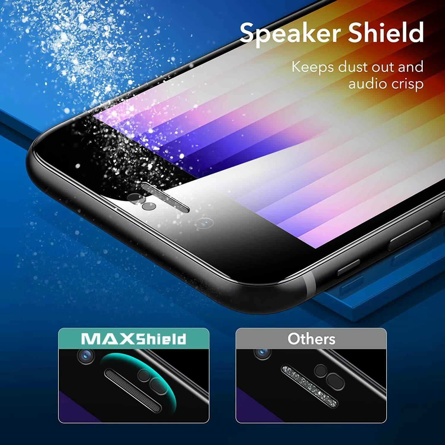 For Apple iPhone SE 2022 3rd Full Cover Tempered Glass Screen Protector Film