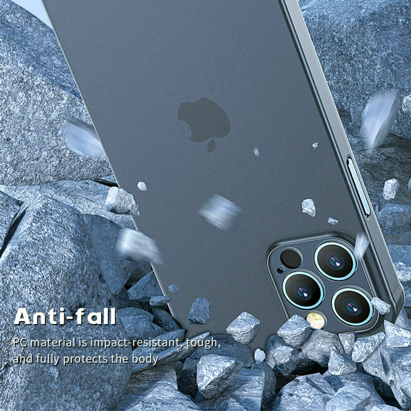 For iPhone 14 Series Case Thin Matte Ultra Slim Shockproof Clear Cover