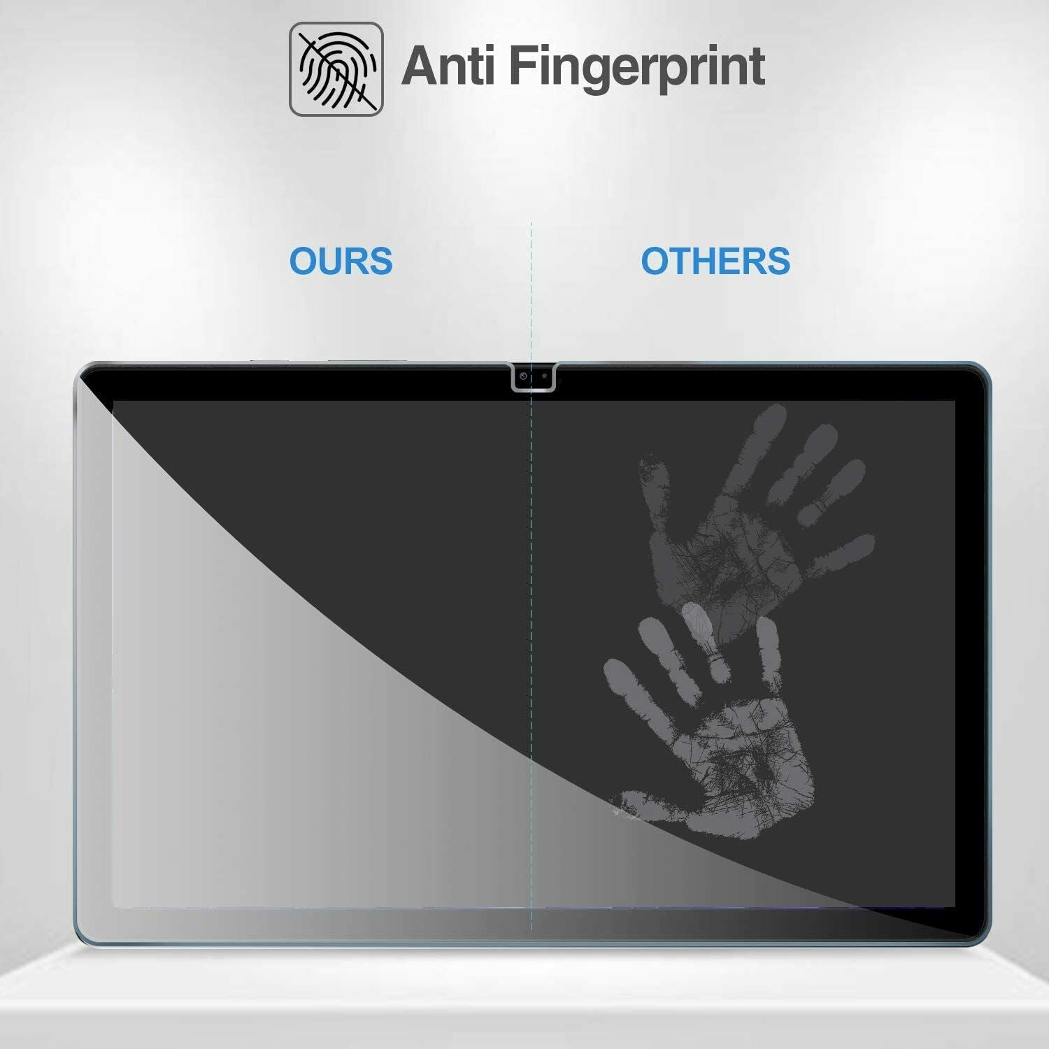 Galaxy Tab S6 lite Screen Protector Tempered Glass Full Cover