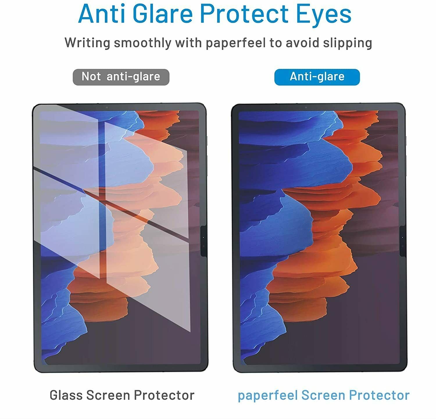 For Galaxy Tab S6 Lite Paper Like Screen Protector Matte Film Draw
